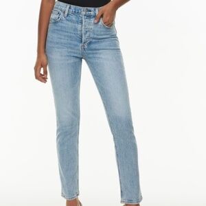 Aritzia THE YOKO HIGH RISE SLIM 28L (Size 27)